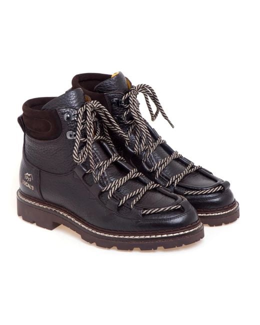 Doucal's Schnürstiefel in Black für Herren