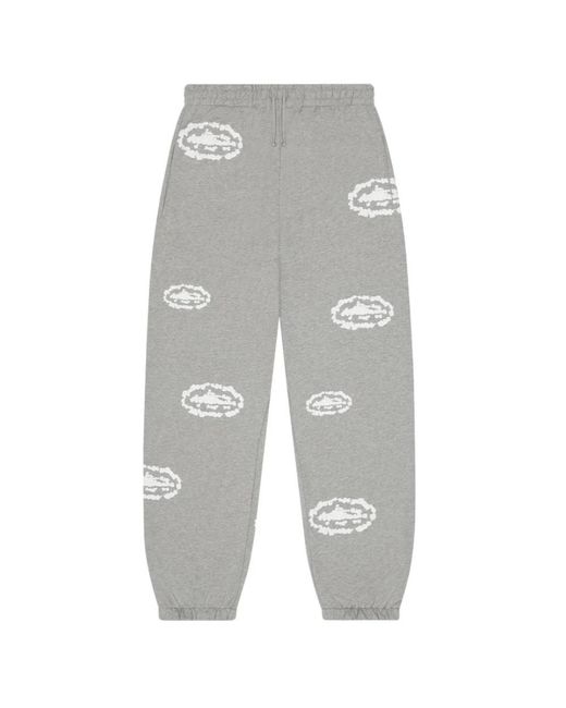 corteiz Gray Sweatpants for men