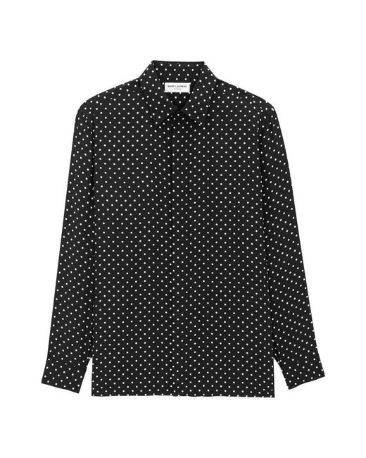 Saint Laurent Black Casual Shirts for men
