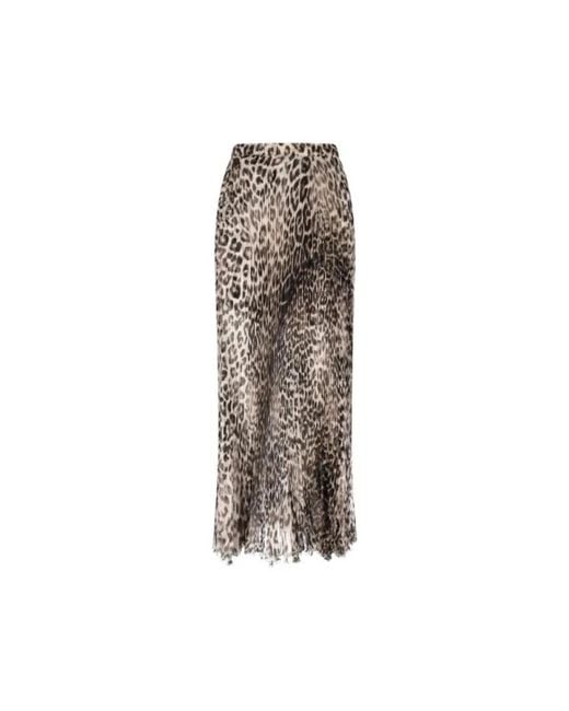 Ermanno Scervino Brown Maxi Skirts