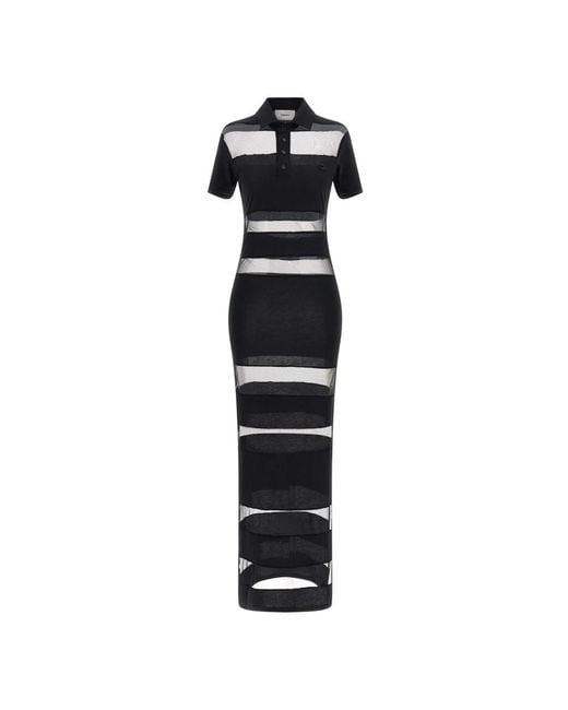 Coperni Black Maxi Dresses