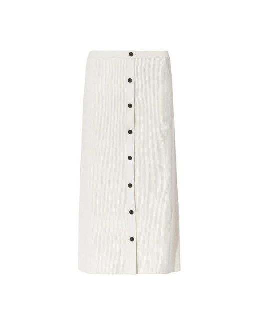 Proenza Schouler White Midi Skirts