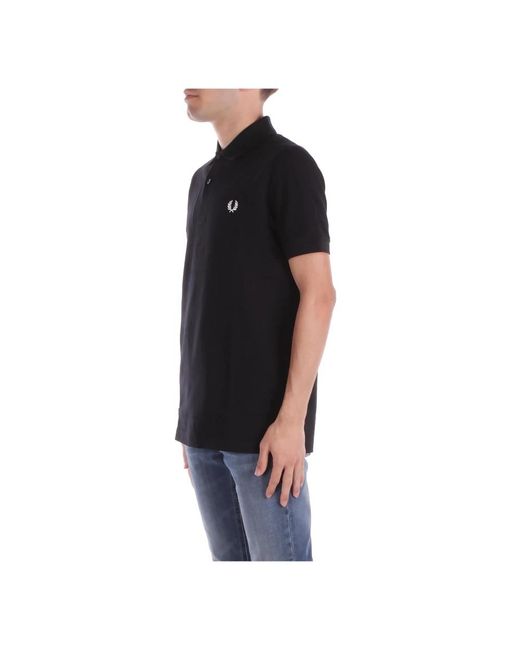 Fred Perry Schwarze Polo T-Shirts Und Polos in Black für Herren