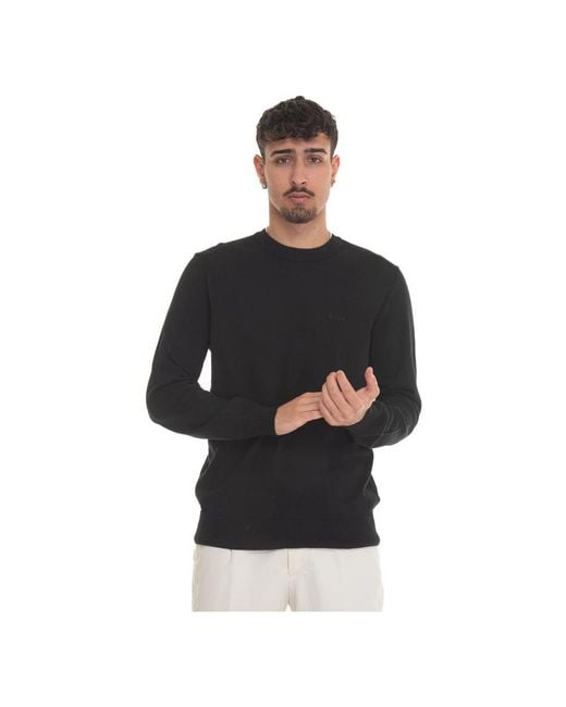 Boss Black Round-Neck Knitwear for men