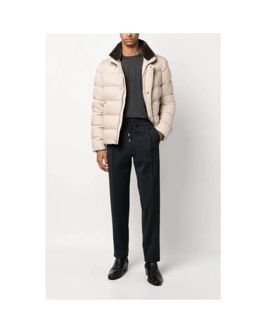 Round-Neck Knitwear Lardini de hombre de color Gray