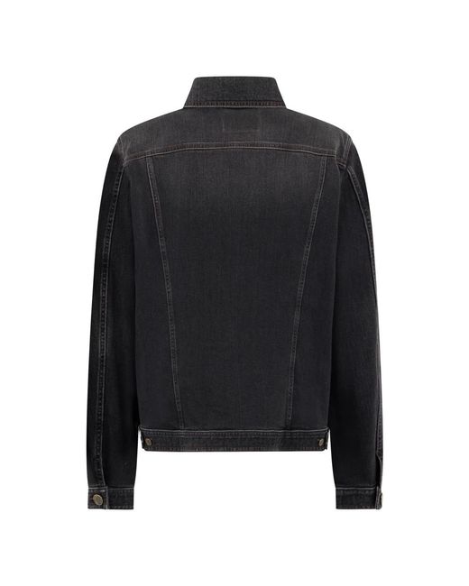 Moorer Jassen ,Zwart ,Denim Denim Jacket in het Black voor heren