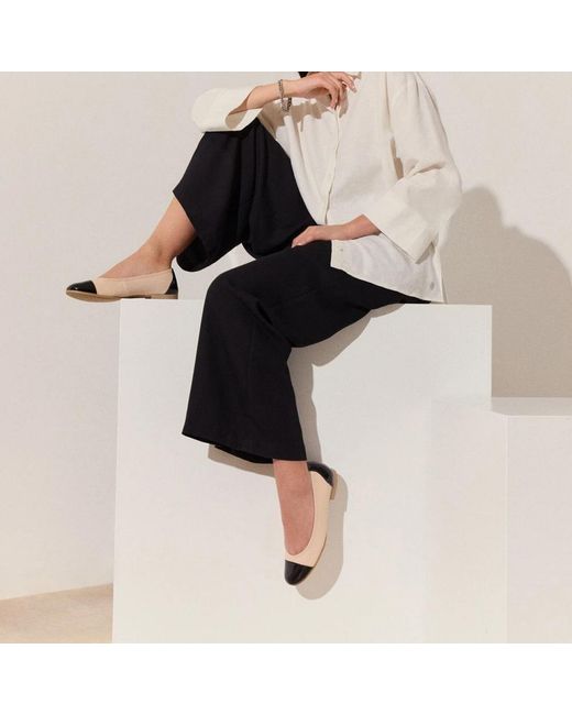 Tamaris Gray Ballerina Shoes