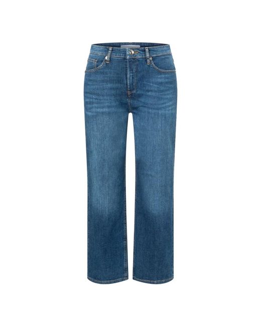 Cropped jeans M·a·c de color Blue