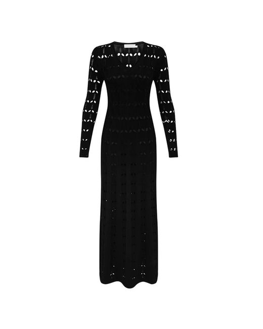 Zimmermann Kleedjes ,Zwart ,Elegante Zomerjurk in het Black