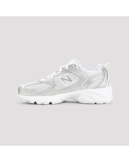 New Balance White Sneakers for men