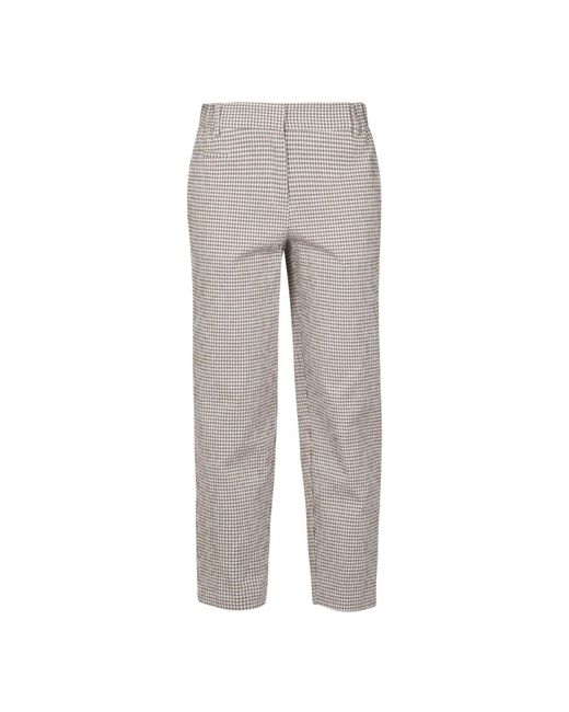 Ottod'Ame Gray Straight Trousers