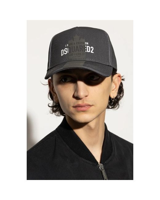 Caps DSquared² de hombre de color Gray