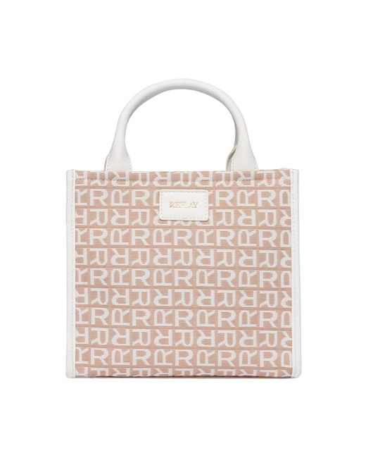 Bags > tote bags Replay en coloris Pink