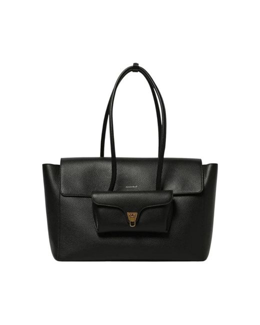 Coccinelle Black Shopping Bags