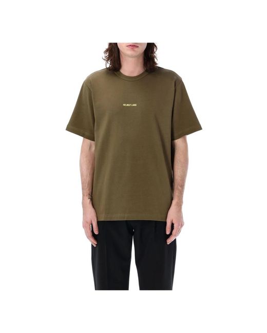 Helmut Lang Green T-Shirts for men