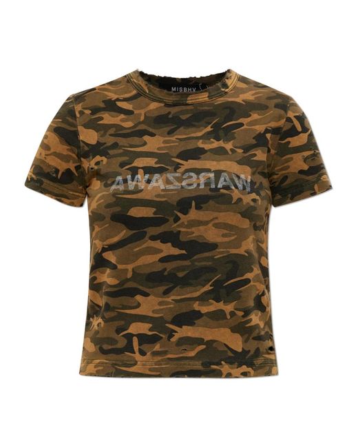M I S B H V T-Shirts in het Green