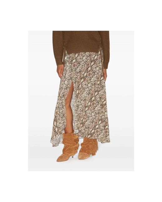 Faldas Para Mujeres, Mujer, Talla Isabel Marant de color Brown