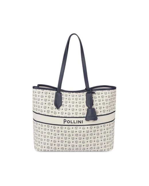 Pollini Metallic Tote Bags