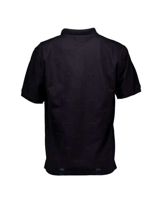 Iceberg Black Polo Shirts for men