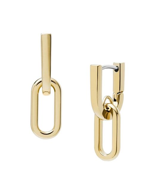 Earrings di Fossil in Metallic