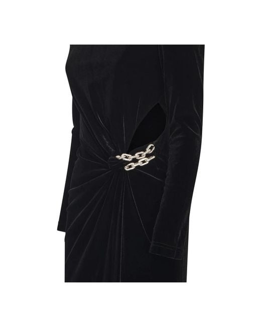 Self-Portrait Black Maxi Dresses
