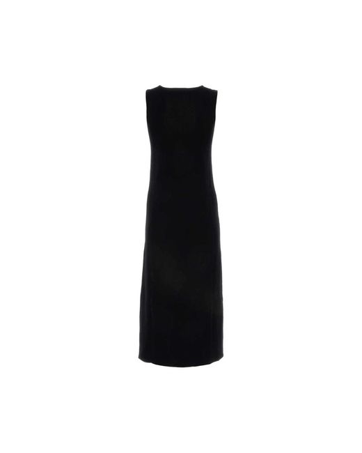 Jil Sander Black Maxi Dresses
