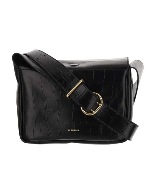 Jil Sander Black Cross Body Bags