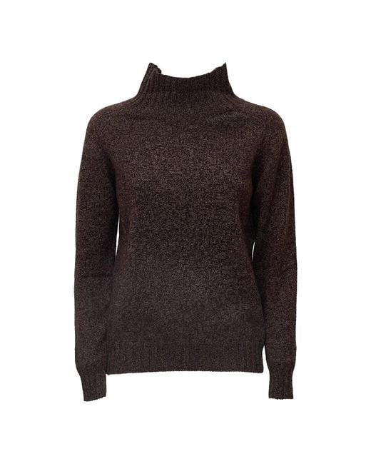 Zanone Brown Turtlenecks