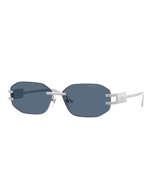 Sunglasses di Versace in Blue