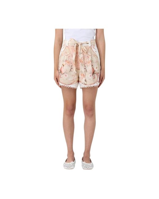 Twinset Pink Short Shorts