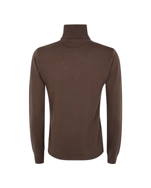 Max Mara Brown Turtlenecks