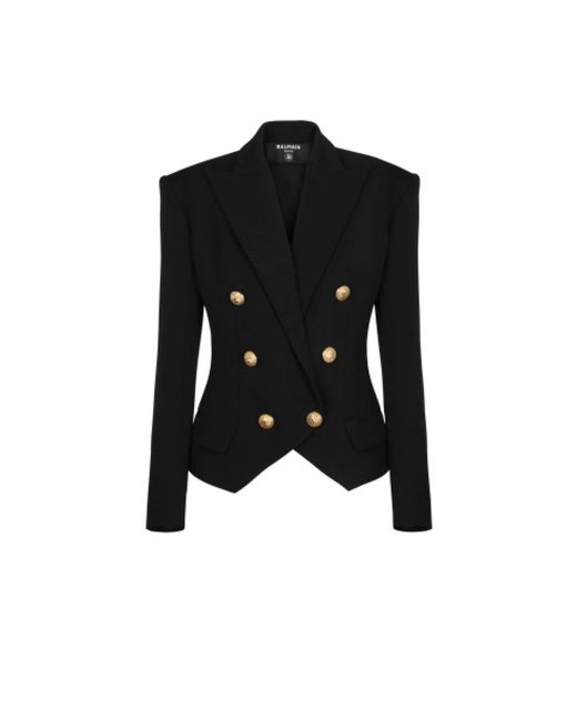 Balmain Veste Blazer in het Black