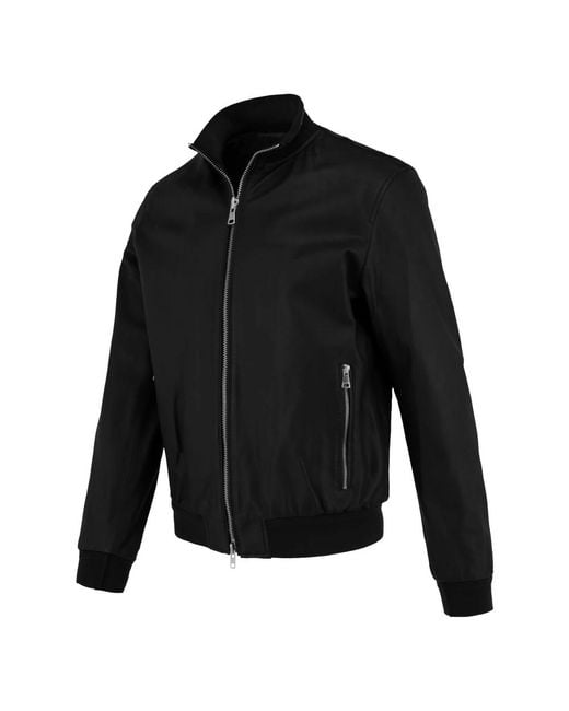 Bomboogie Black Leather Jackets for men
