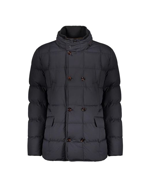 Moorer Black Down Jackets for men