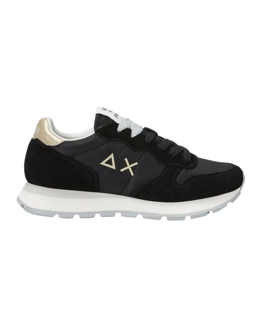 Sun 68 Black Ally Solid Casual Sneakers