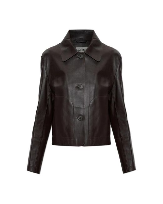Leather Jackets Arma en coloris Black
