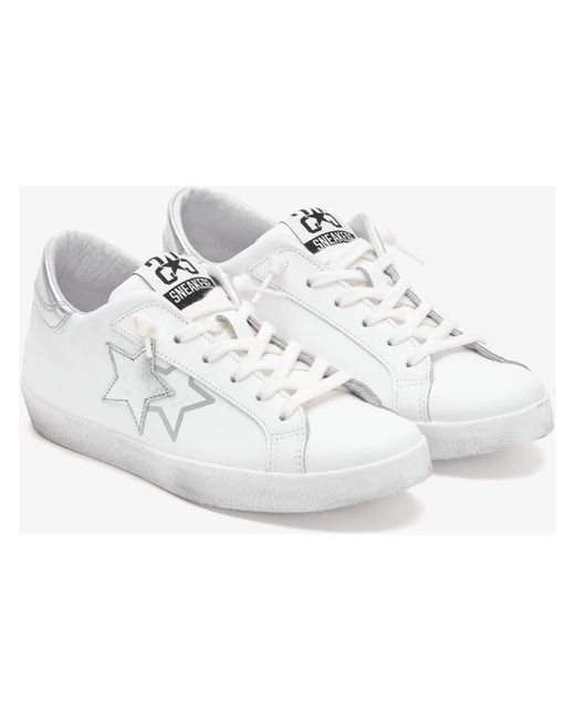 2 Star White Sneakers