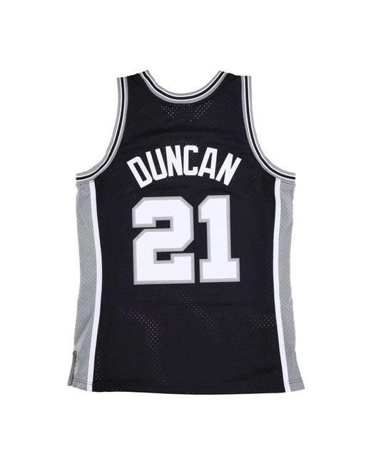 Mitchell & Ness Tim Duncan Nba Swingman Tank Top in Black für Herren