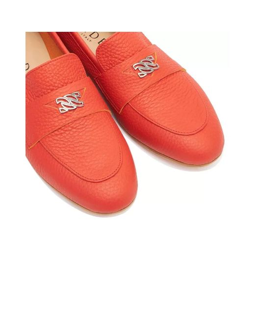 Shoes > flats > loafers Casadei en coloris Red