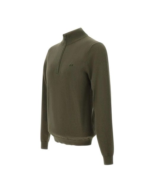 Sun 68 Green Turtlenecks for men
