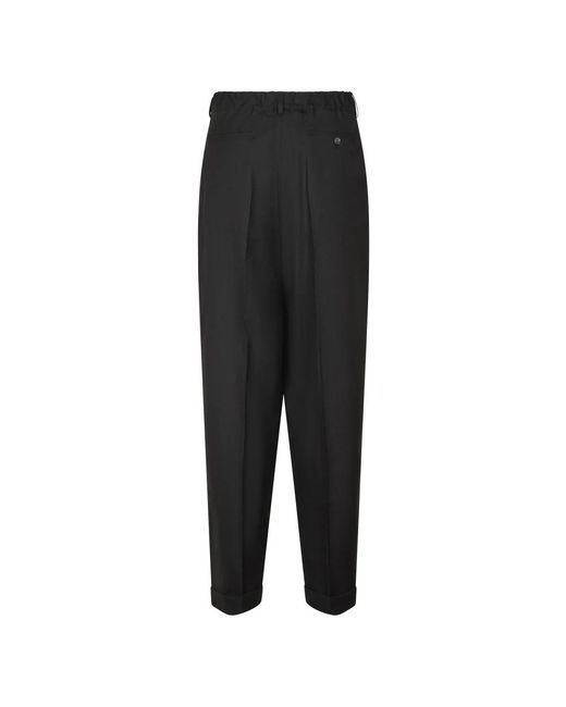 Marni Cool Wool Broeken in het Black voor heren