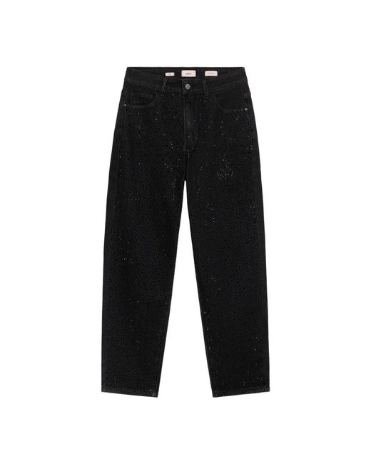 Oltre Boyslim Jeans in het Black