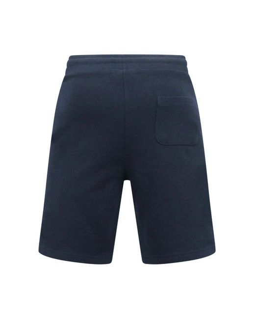 Local Fanatic Blue Long Shorts for men