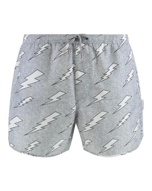 Beachwear Neil Barrett pour homme en coloris Gray