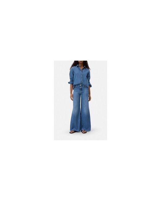 Closed Jeans ,Blauw ,Glow Up Jeans in het Blue