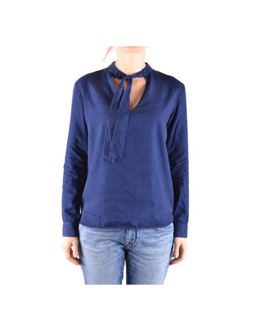 Jacob Cohen Overhemden ,Blauw ,Katoen Stijlvolle Blouse in het Blue