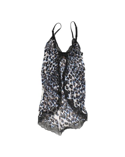 Roberto Cavalli Black Sleeveless Tops