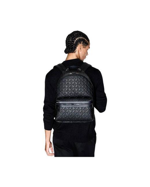 ARMANI EXCHANGE Black Rucksäcke