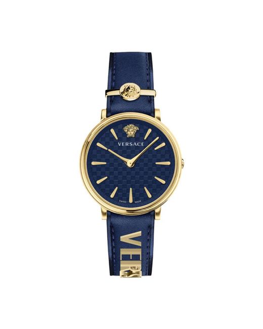 Versace V-Circle 38 Mm in het Blue