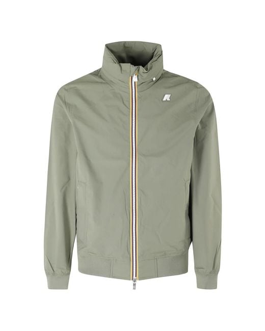 K-Way Green Light Jackets for men